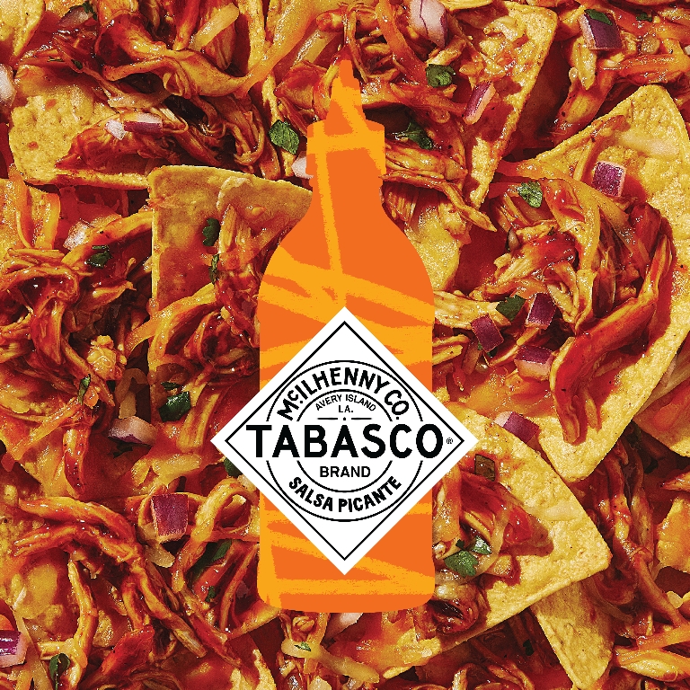tile square nachos