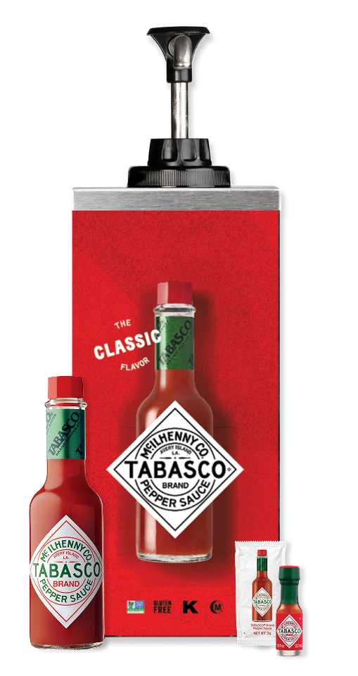 TABASCO® Brand commercial sizes