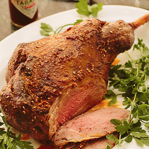 Chipotle Roasted Leg of Lamb