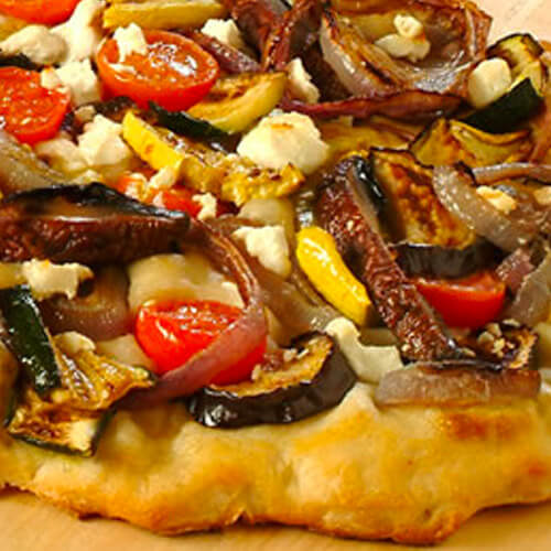 Spicy Grilled Veggie Pizza