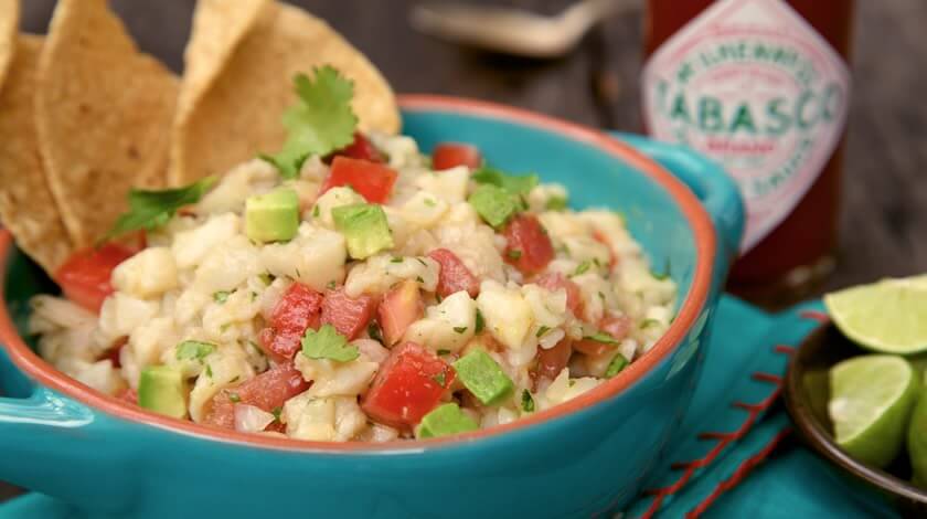 TABASCO® &amp; Lime Ceviche | TABASCO® Recipes