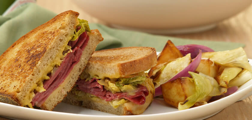 Spicy Grilled Reuben