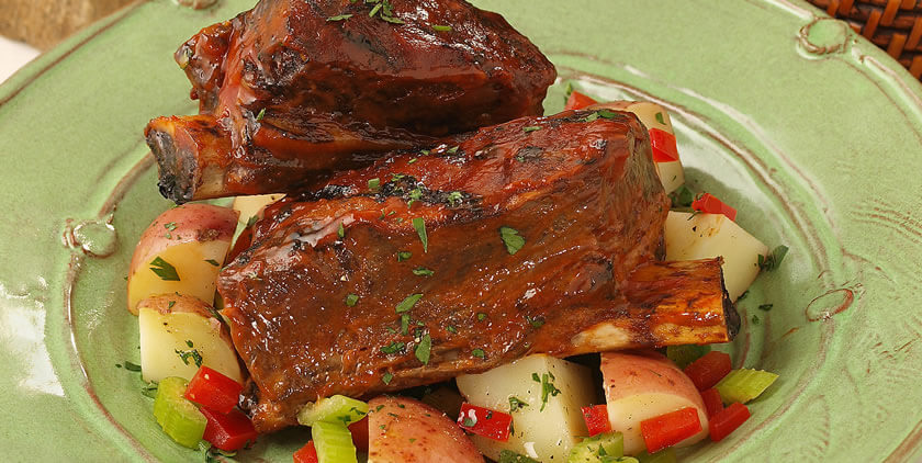 Chipotle-Dijon Barbecued Short Ribs