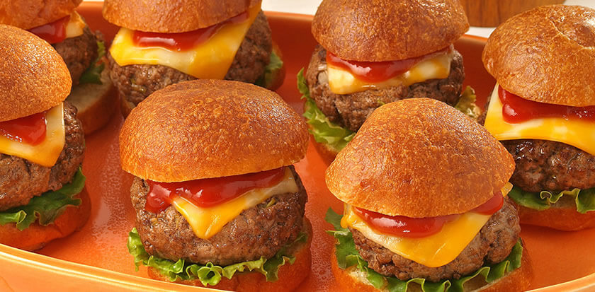 Sliders with Chipotle Ketchup
