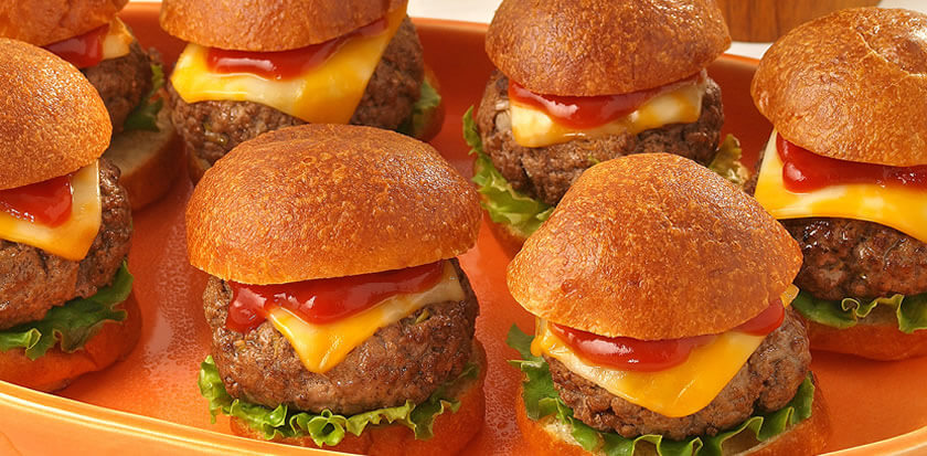 Sliders with Chipotle Ketchup