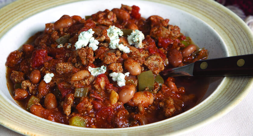 Buffalo Chicken Chili