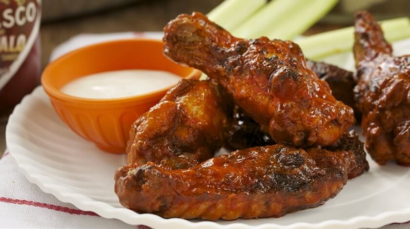 Grilled Buffalo Wings