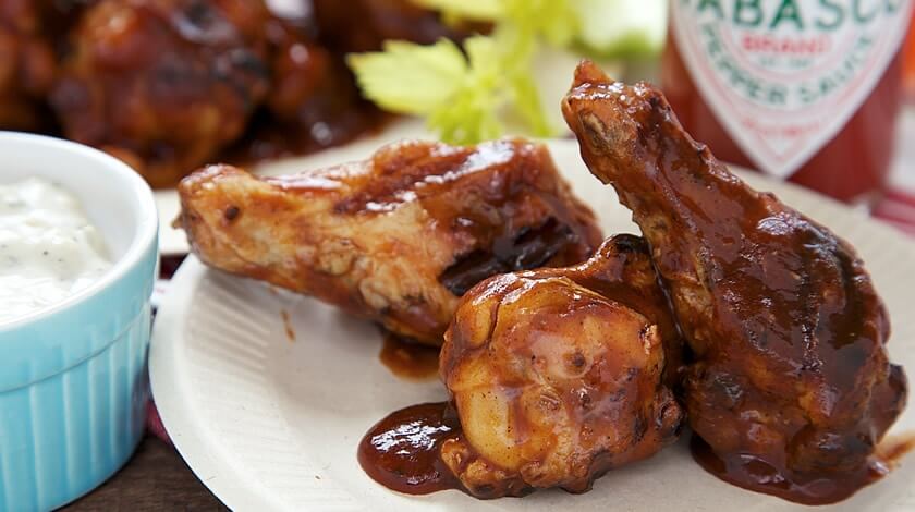 Fast & Spicy Grilled BBQ Wings