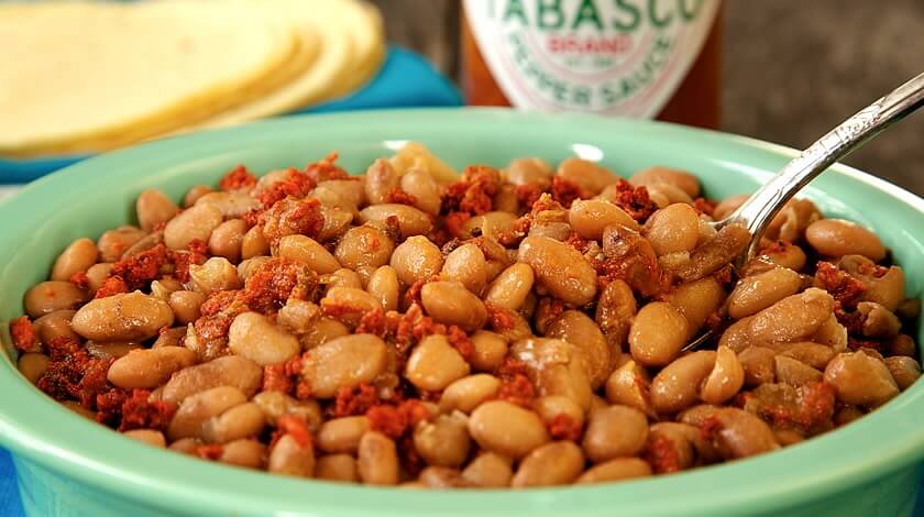 Classic Pot Beans with Chorizo