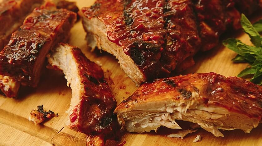 Spice-Rub Baby Back Ribs with Chipotle BBQ Sauce