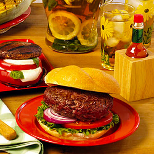 Smoky Stuffed Burgers