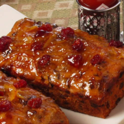 Spicy Fruitcake Loaves