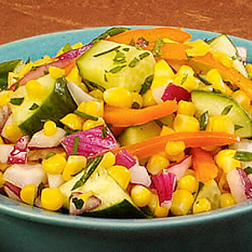 Farmers’ Market Salad with Chipotle Vinaigrette