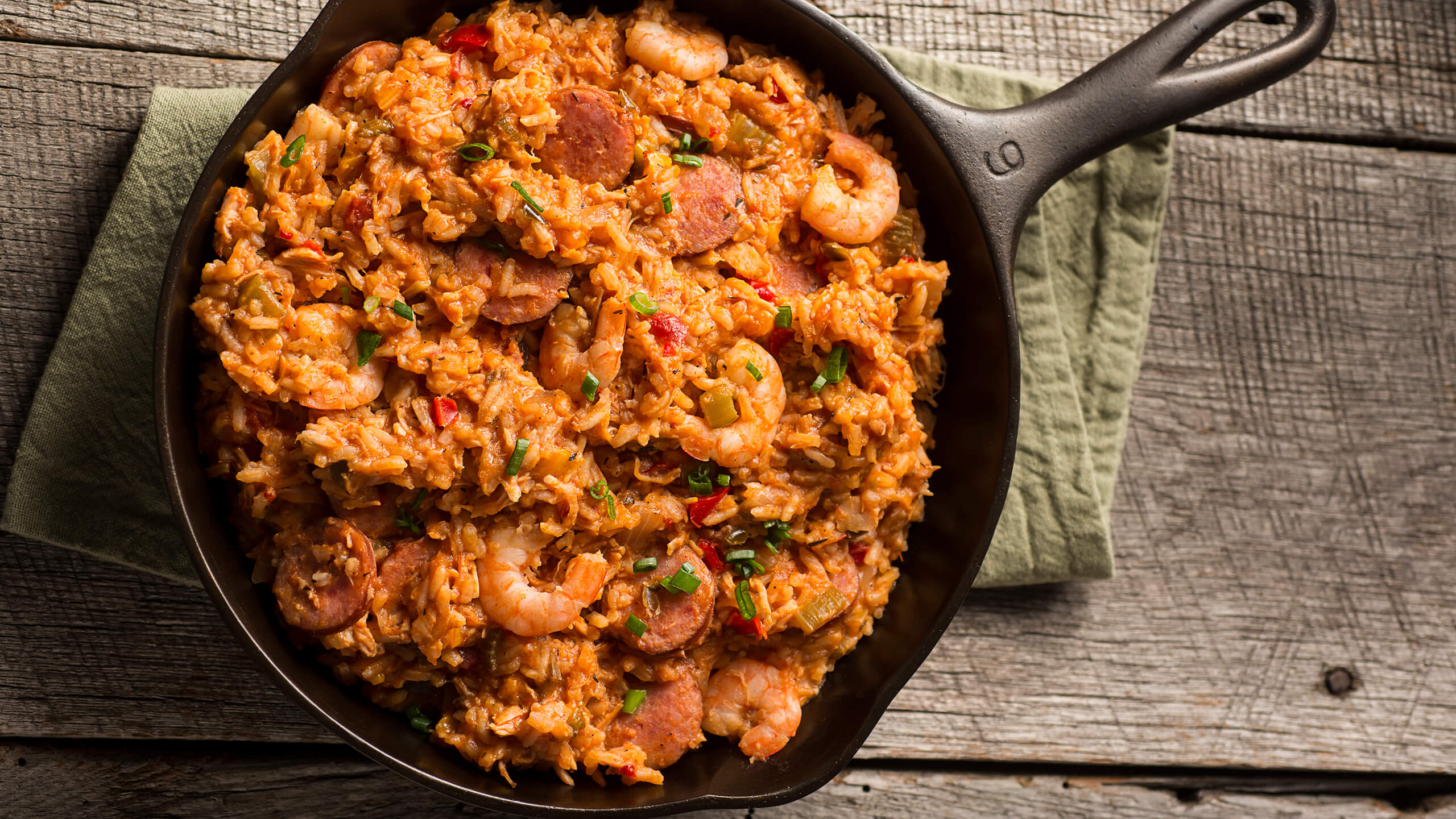 Shrimp and Sausage Jambalaya