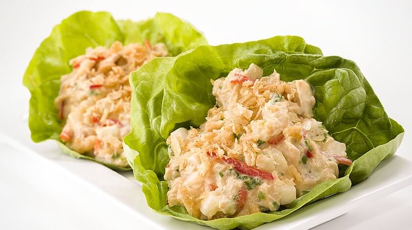 Spicy Tuna Lettuce Wraps