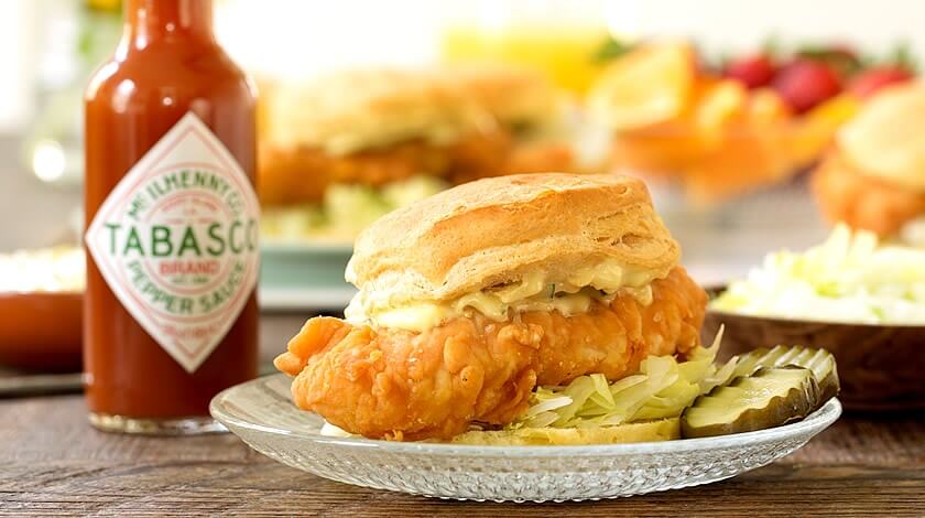 Fried Chicken Biscuits