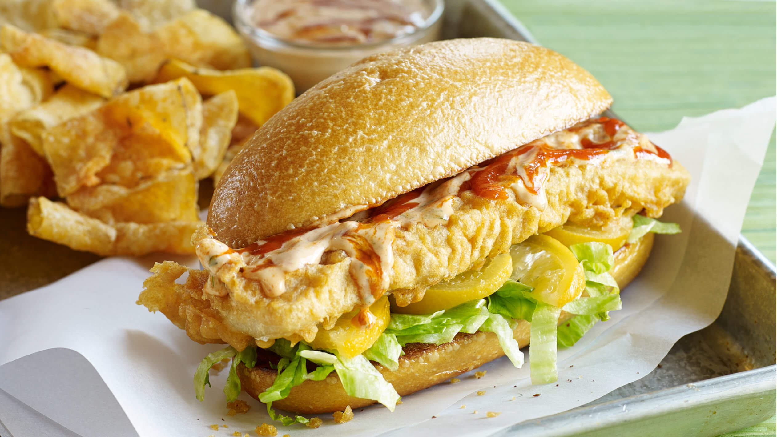 Cape Cod Fry With Sriracha Tartar Sauce TABASCO® Recipes