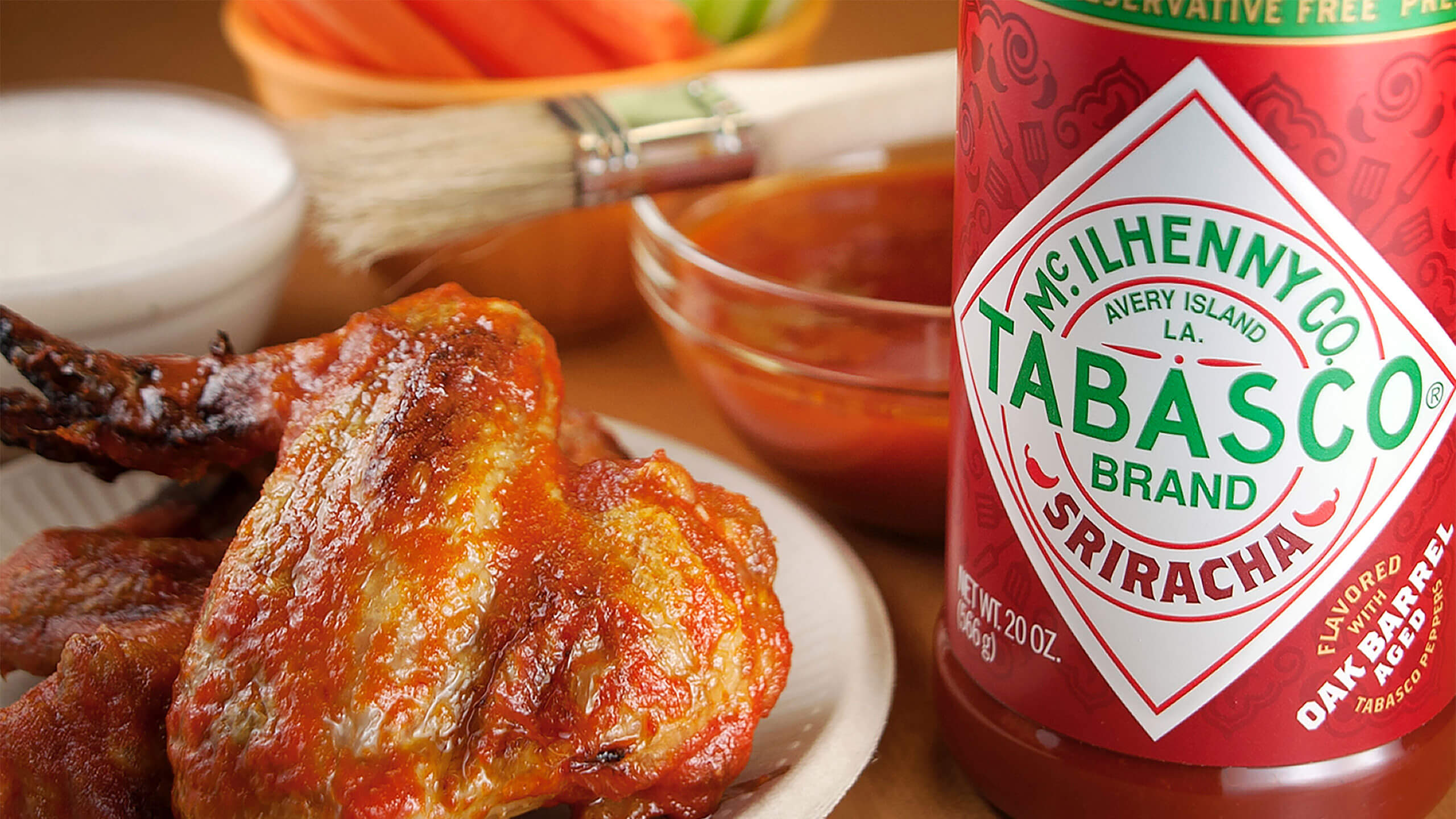 1-Step Sriracha Wing Sauce