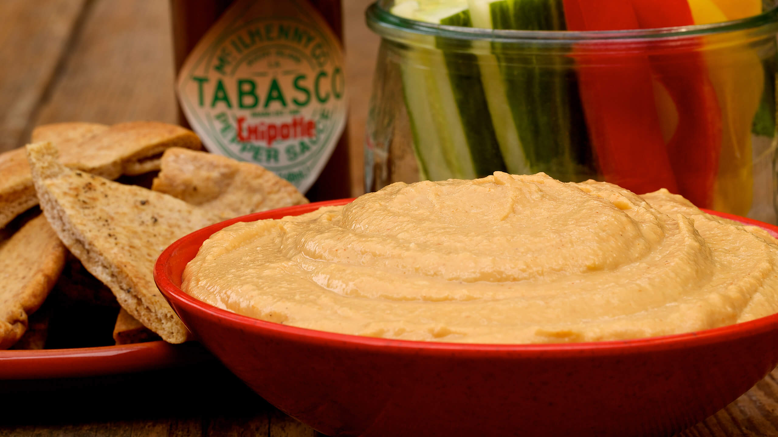 1-Step Chipotle Hummus