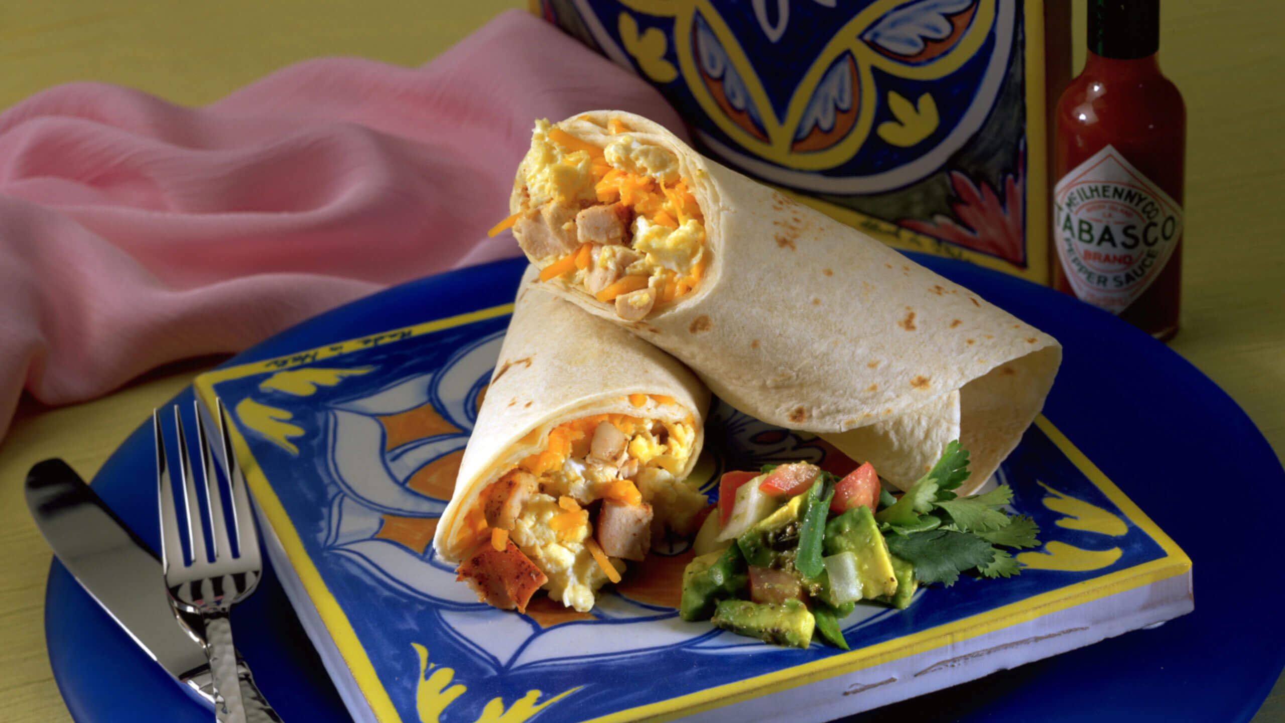 Baja Breakfast Wraps