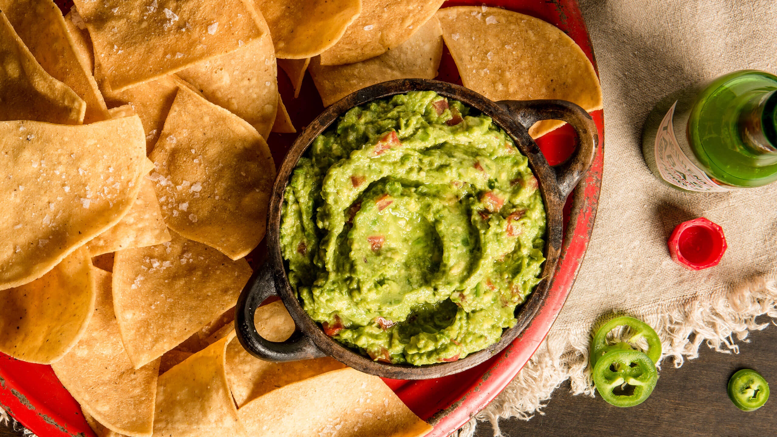 Garlic & Jalapeño Guacamole