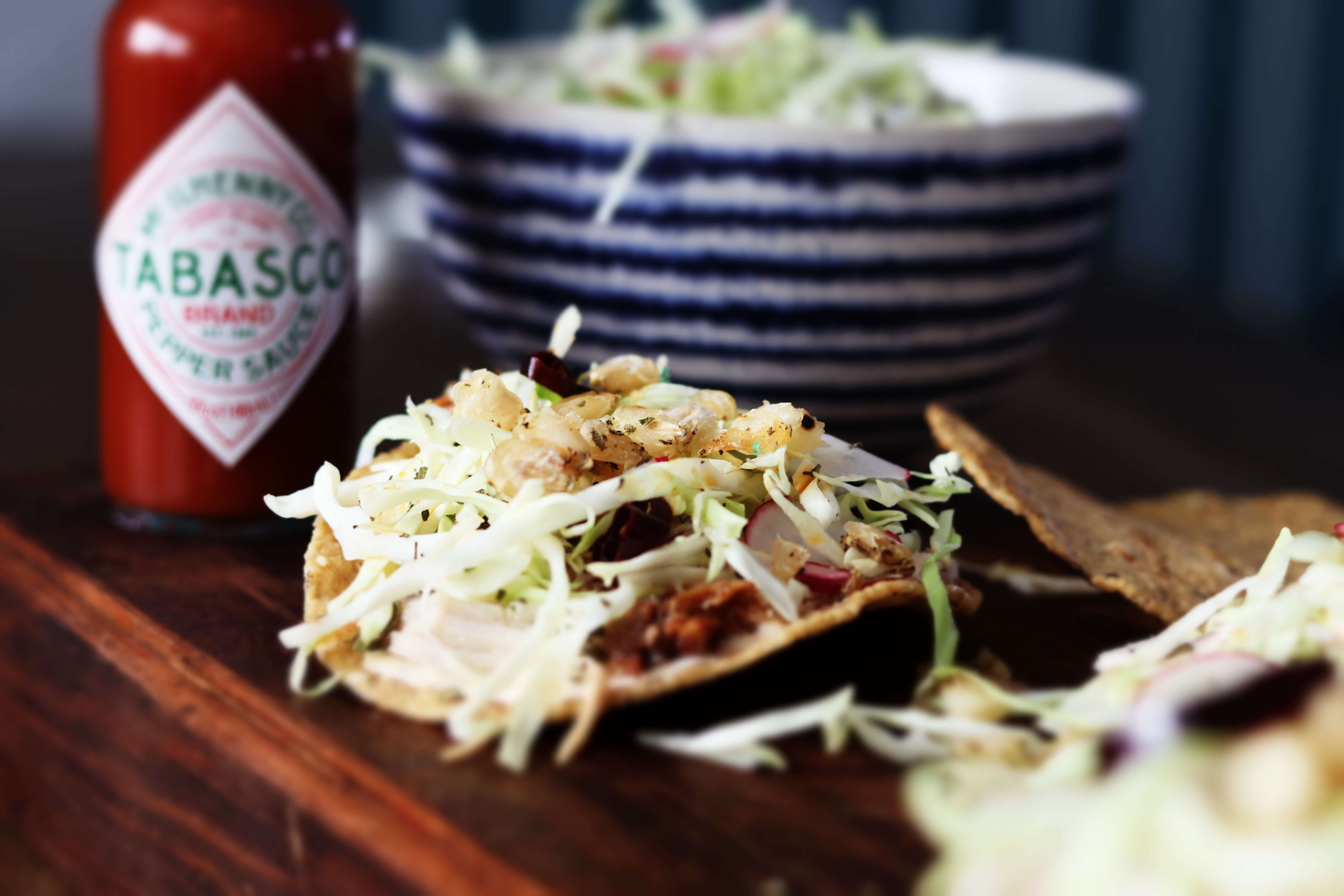 Pozole Salad Tostada