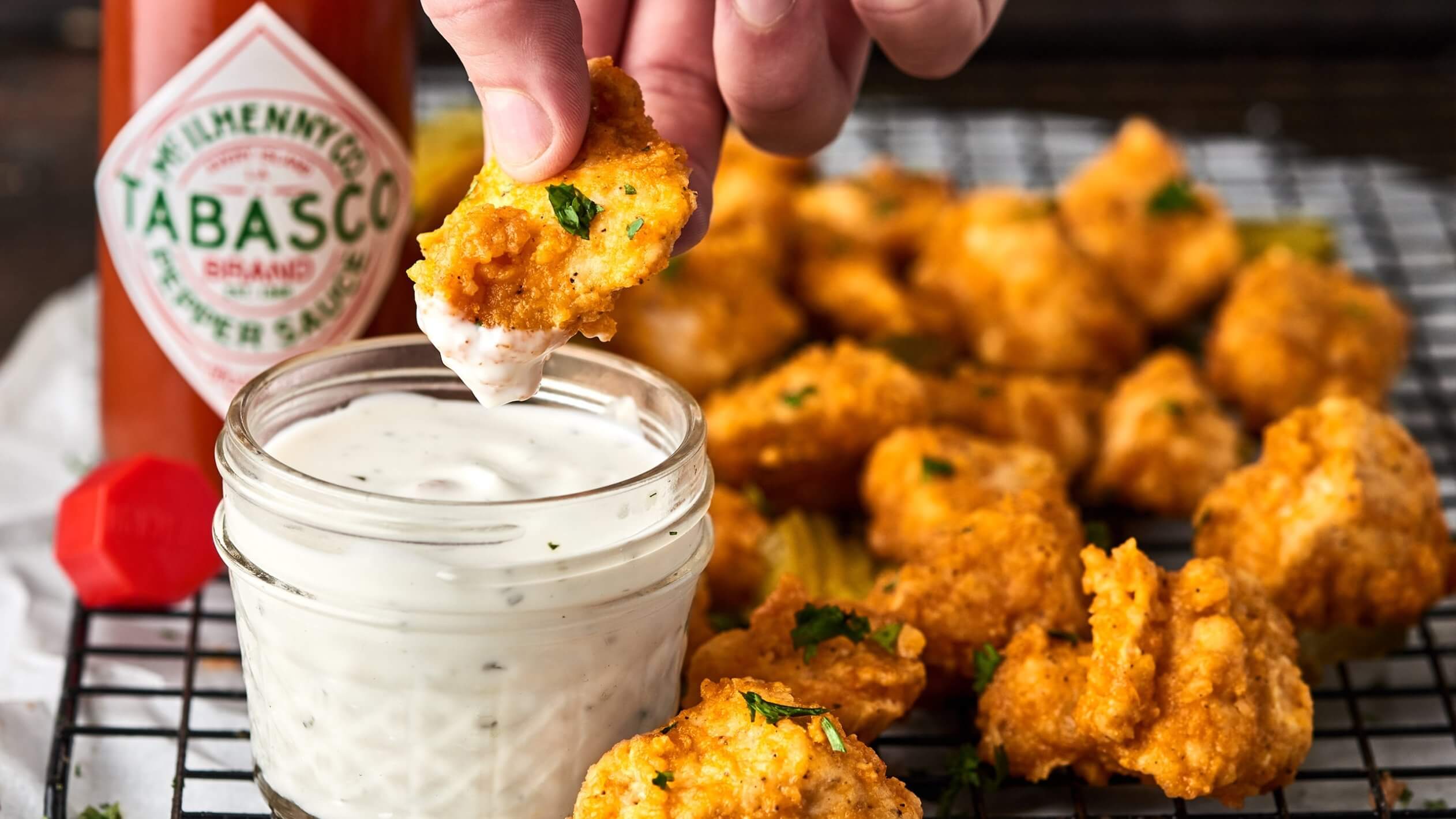 Baked Chicken Poppers Recipe TABASCO® Brand Pepper Sauce