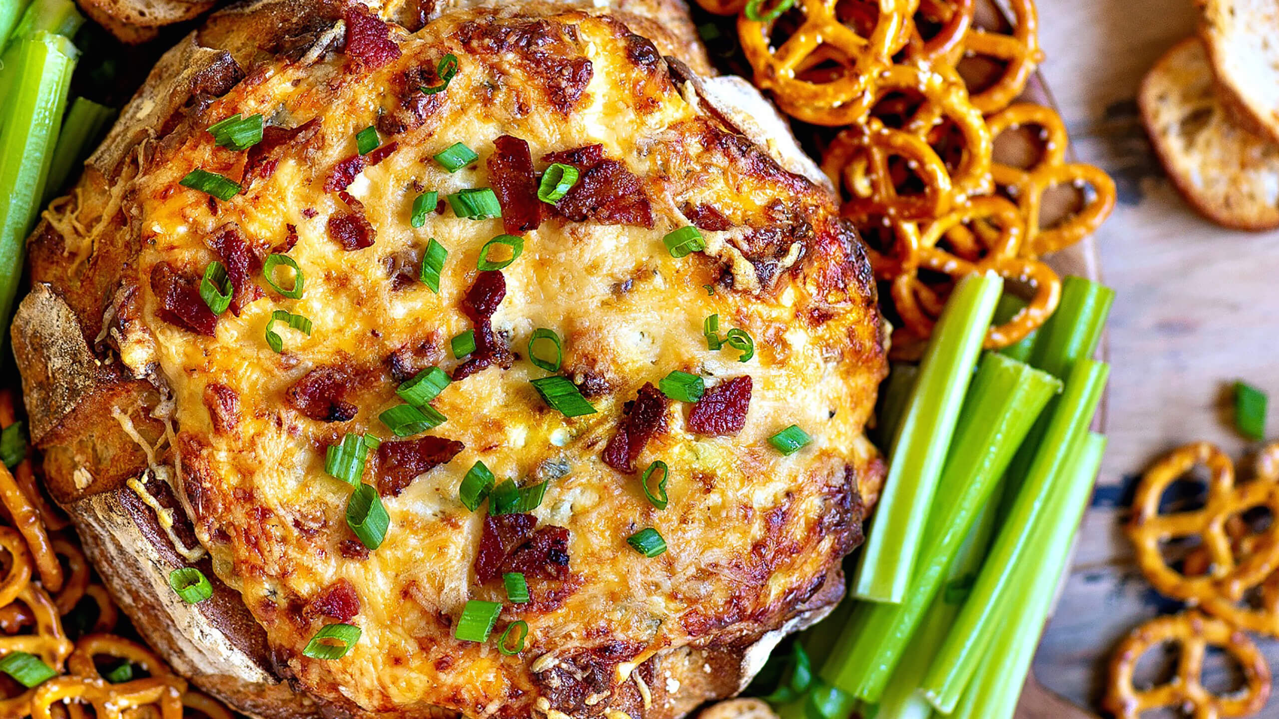 Baked Bacon Cheese Dip