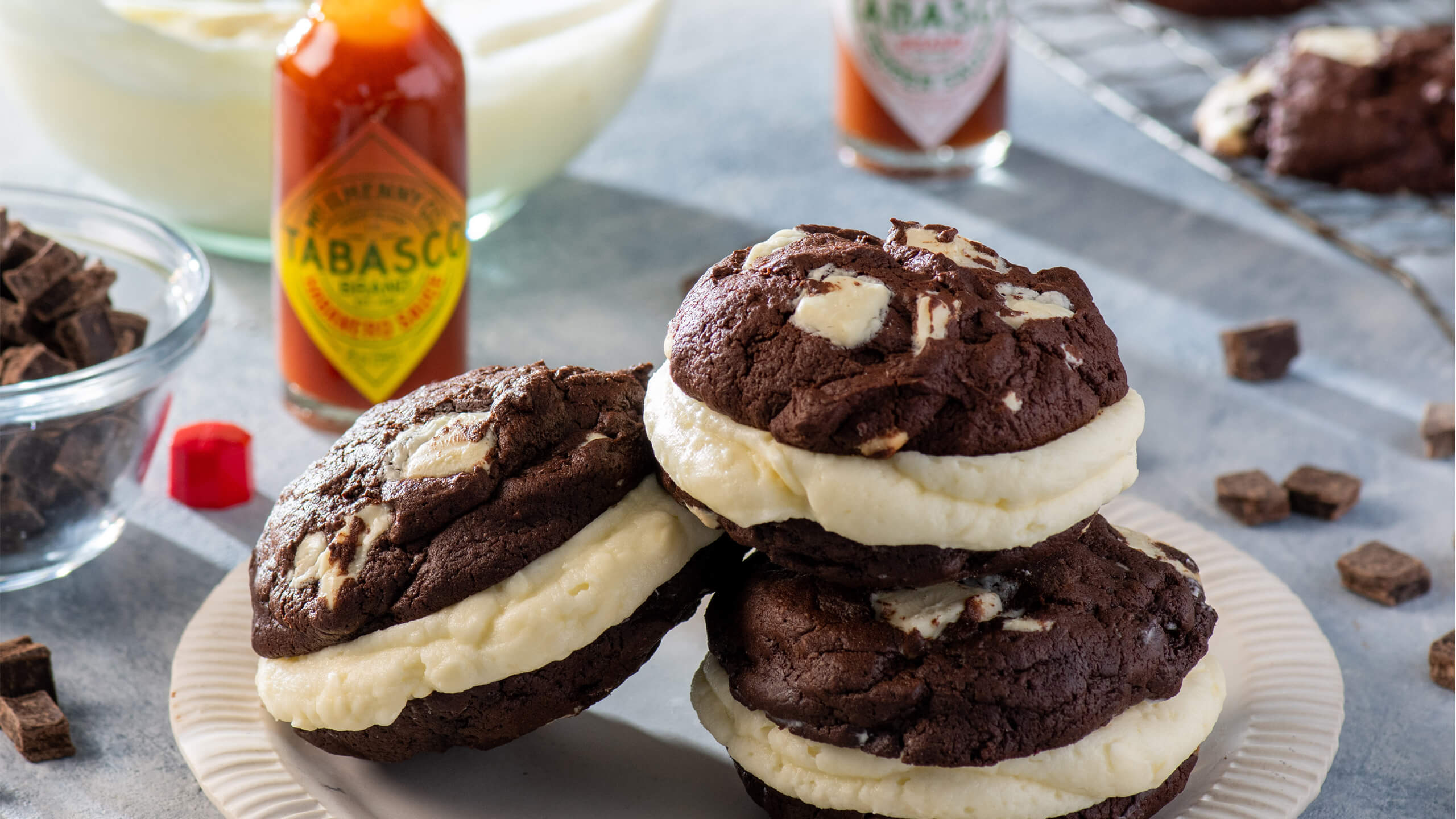 Spiced Chocolate Brownie Cookies