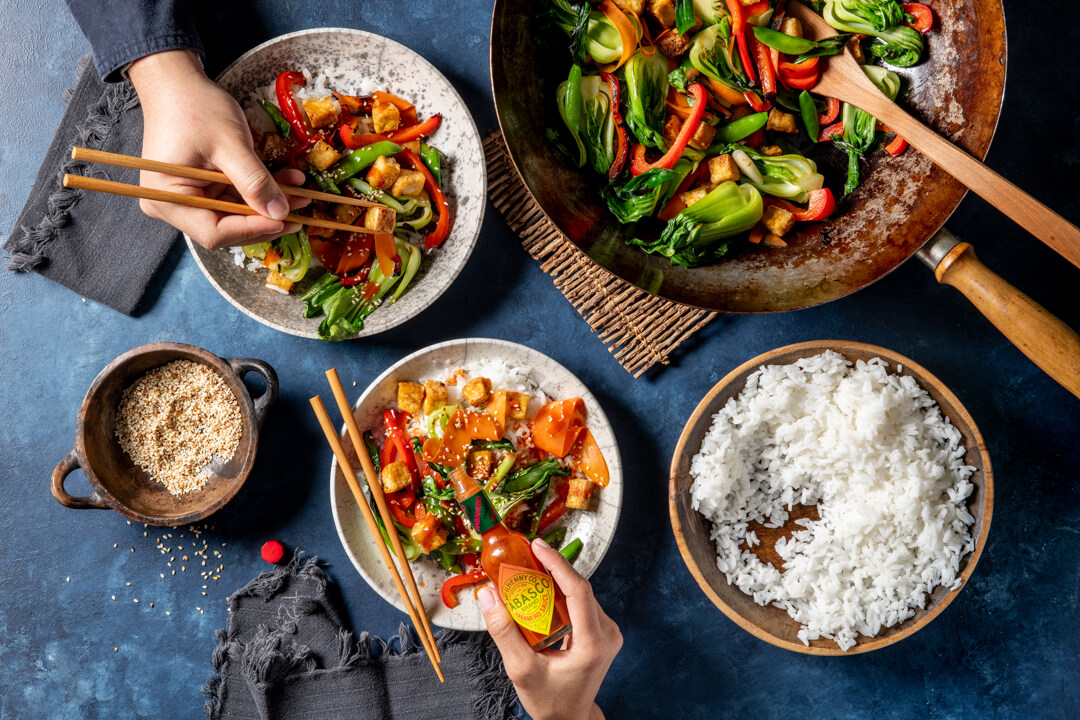 Spicy Tofu Stir-Fry