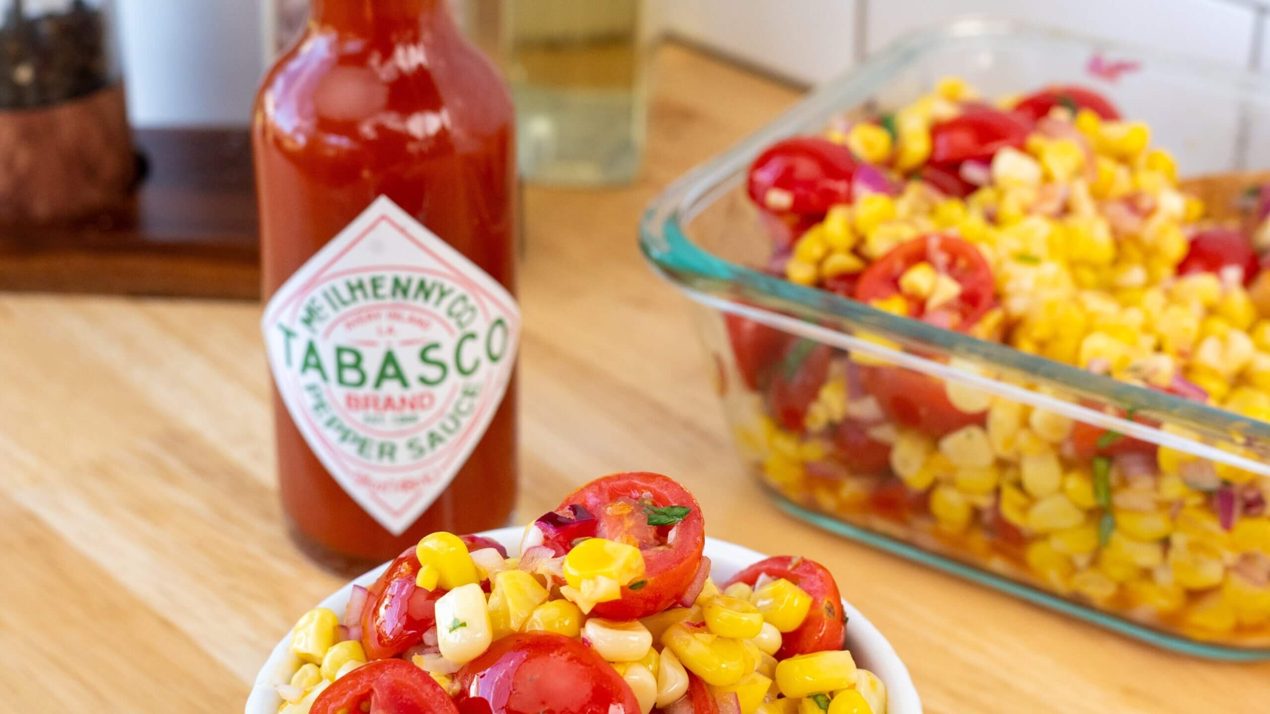 Corn Salad Spiced with TABASCO® Brand Pepper Sauce