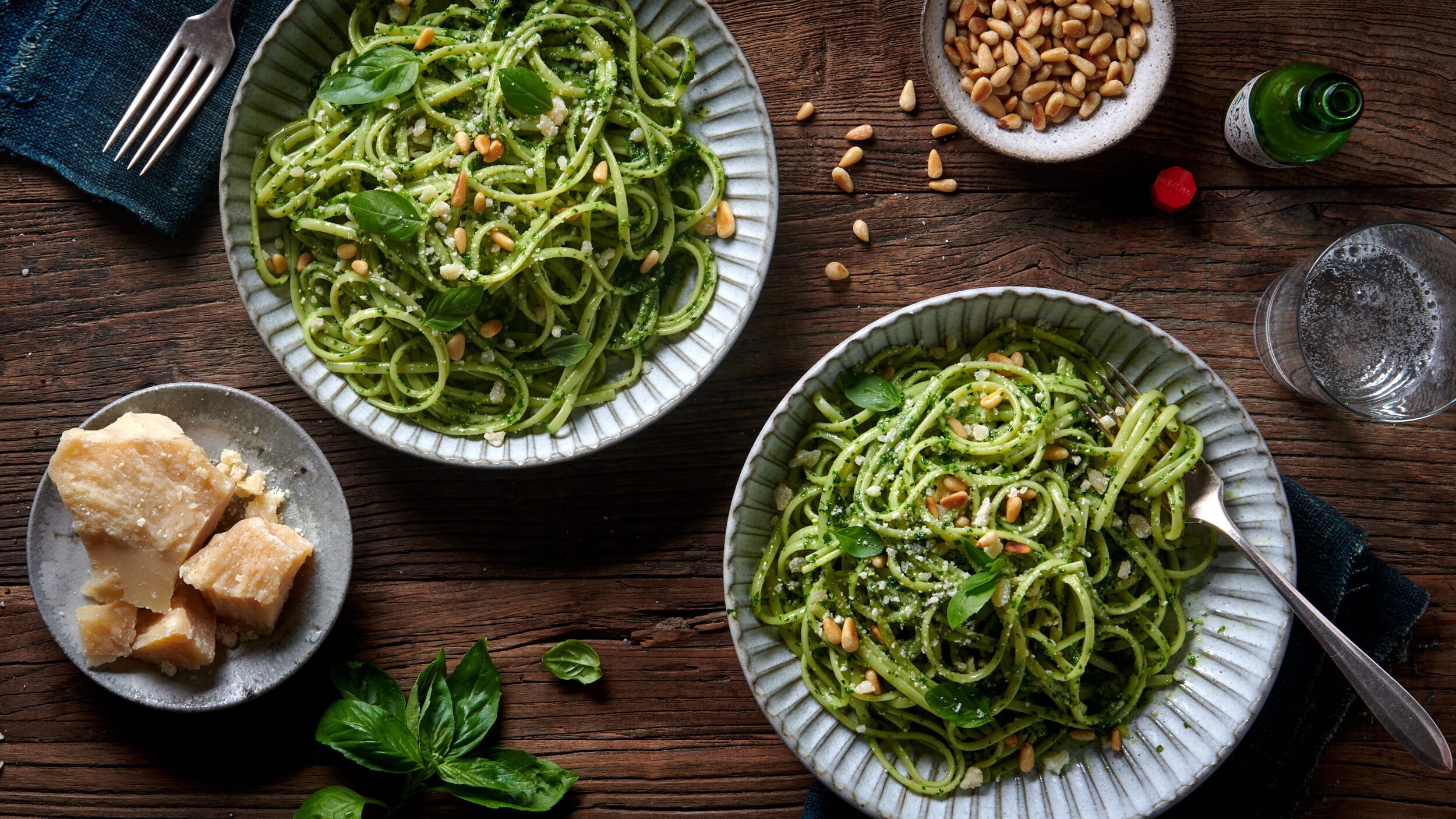 Zesty Jalapeño and Basil Pesto