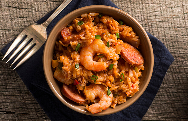 Shrimp and Sausage Jambalaya