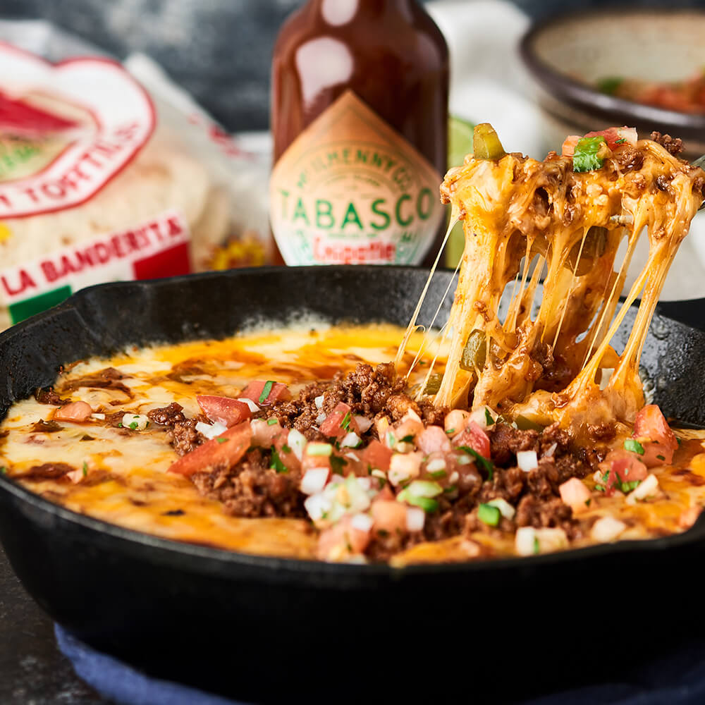 Smoky Chipotle Queso Fundido