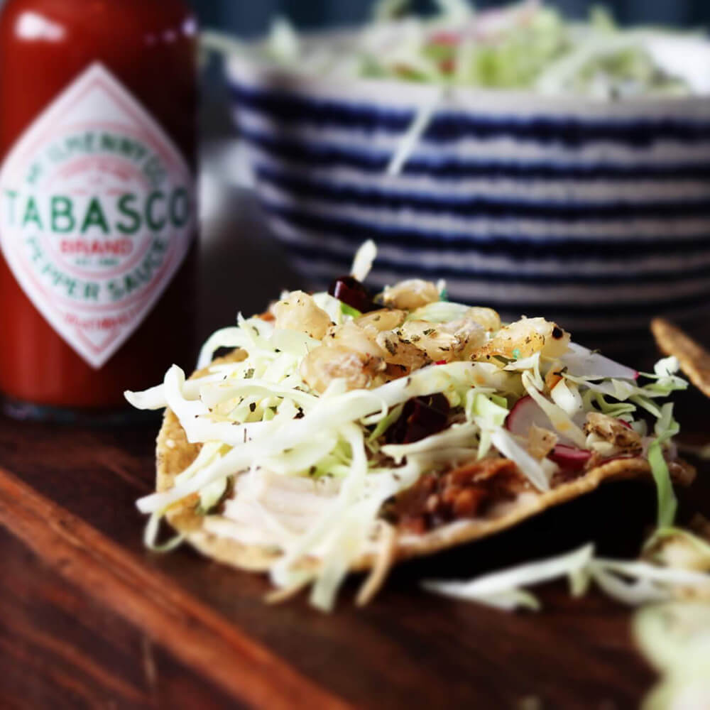 Pozole Salad Tostada