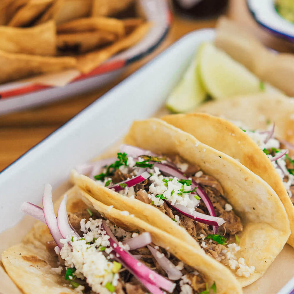 Spicy Cochinita (Roast Pork) Tacos