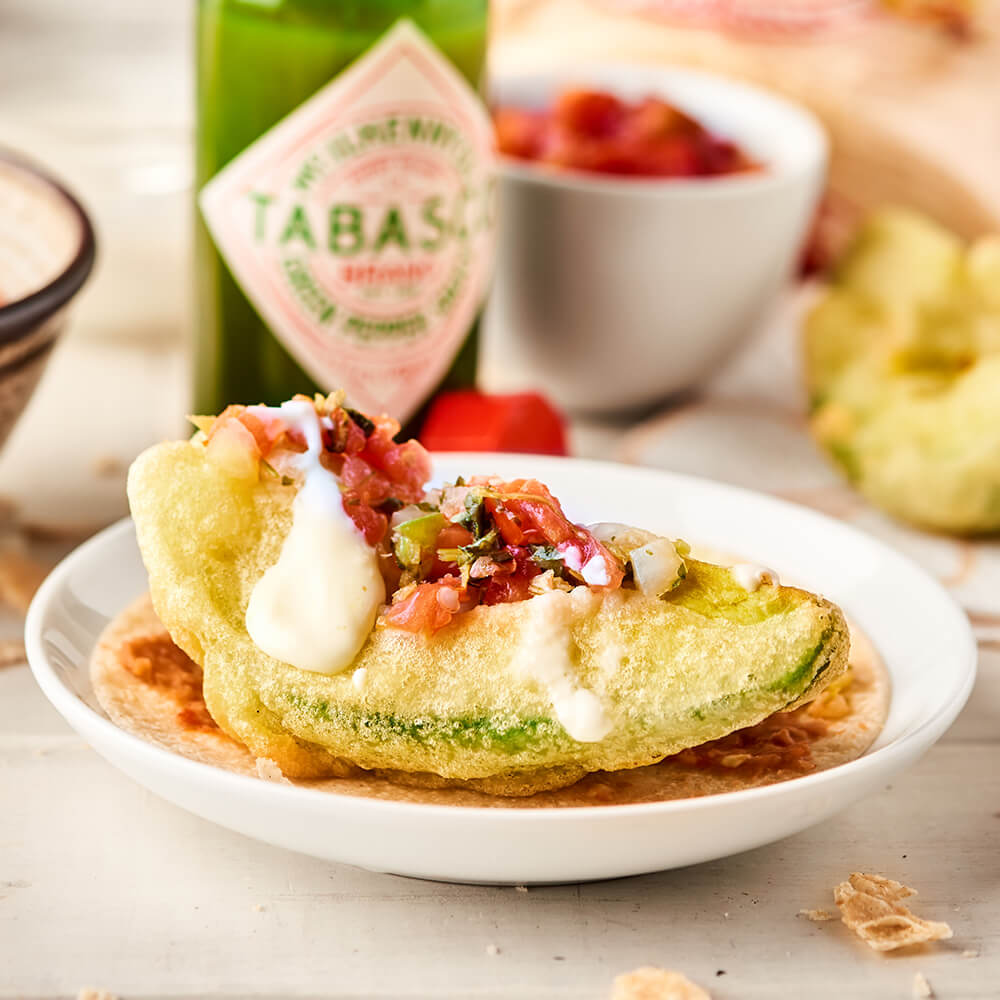 Beer-Battered Avocado Taco