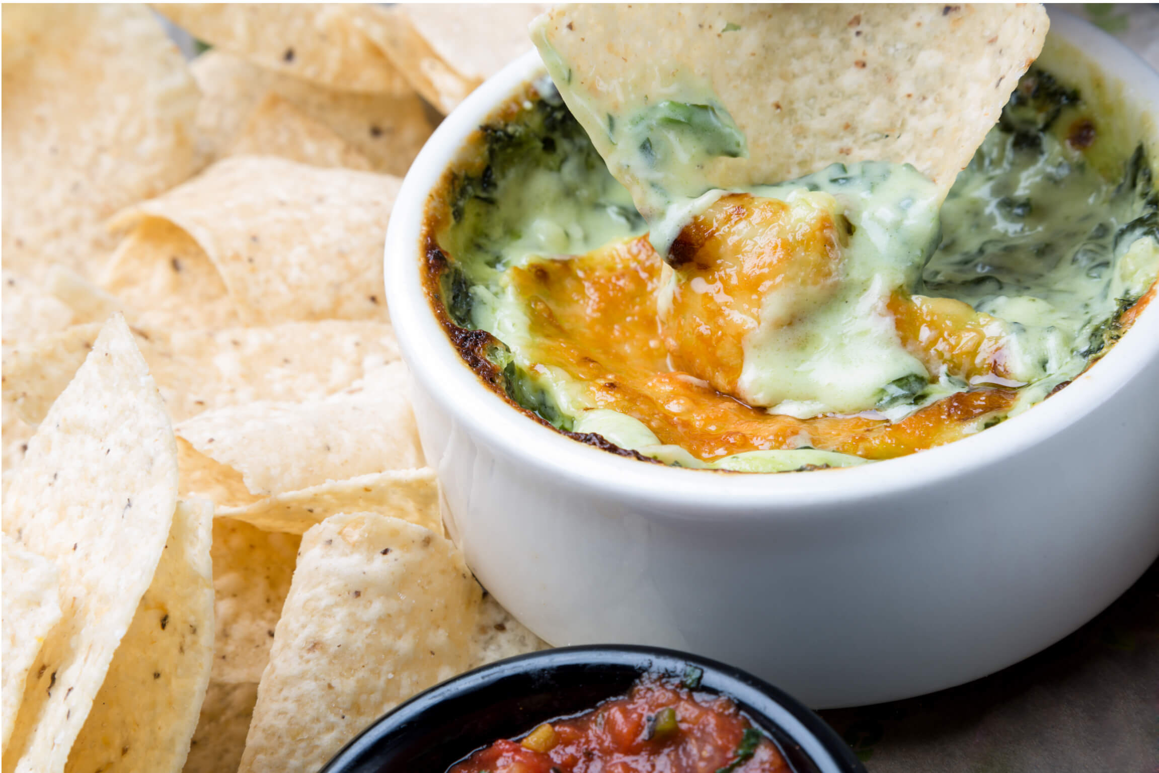 Spicy Spinach Artichoke Dip