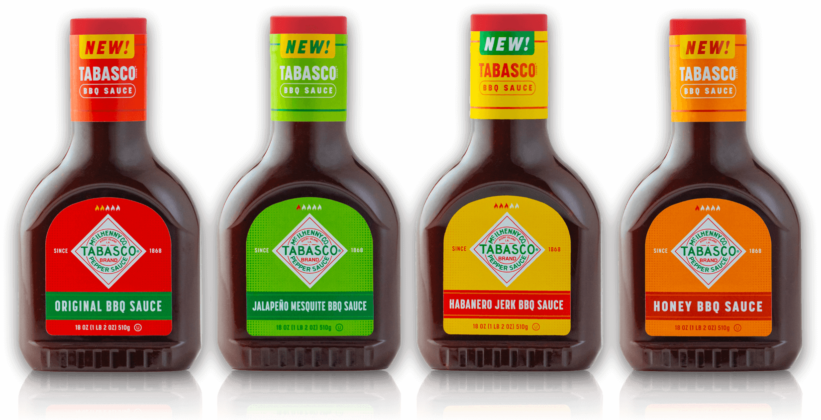 TABASCO® Brand BBQ Sauce TABASCO® Brand BBQ Sauce bottles