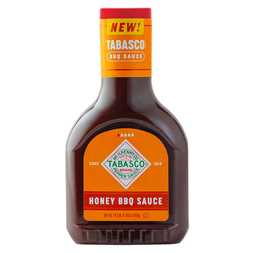 TABASCO<sup>®</sup> Honey BBQ Sauce 18oz TABASCO<sup>®</sup> Honey BBQ Sauce 18oz
