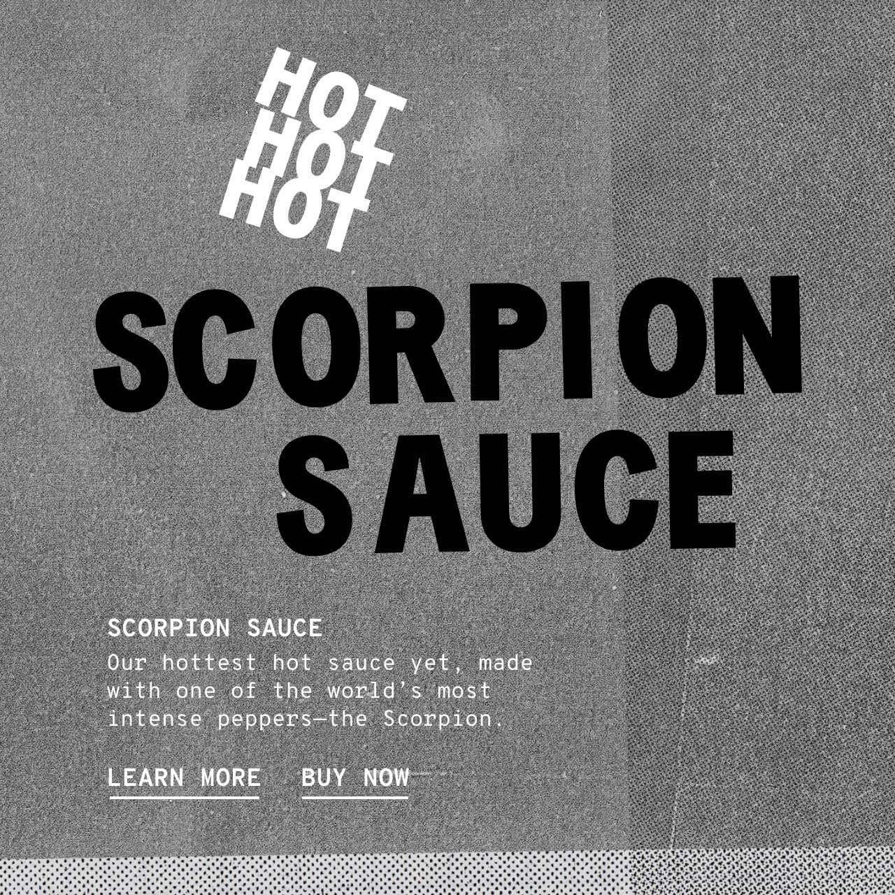 Scorpion Sauce - Description Scorpion Sauce - Description