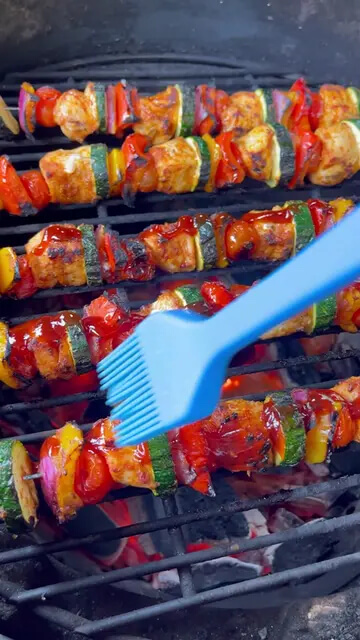 Chicken & Veggie Skewers