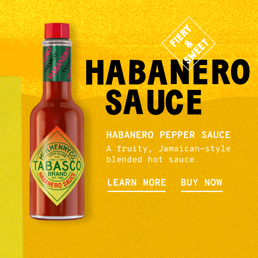 Tabasco Hot Habanero Sauce