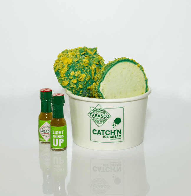 TABASCO® Brand x Catch'N Ice Cream Create Guac Serve